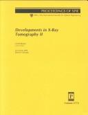 Cover of: Developments in X-ray tomography II: 22-23 July, 1999, Denver, Colorado
