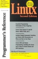 Cover of: Linux, programmer's reference by Richard Petersen