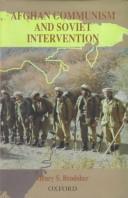 Cover of: Afghan communism and Soviet intervention | Henry S. Bradsher