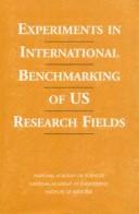 Cover of: Experiments in international benchmarking of US research fields | 