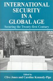 Cover of: International Security Issues in a Global Age by Clive Jones