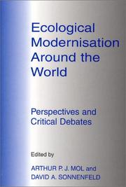 Cover of: Ecological Modernisation Around the World | 