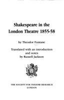 Cover of: Shakespeare in the London Theatre, 1855-58