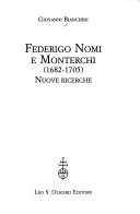 Federigo Nomi e Monterchi (1682-1705) by Giovanni Bianchini