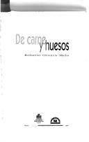 Cover of: De carne y huesos