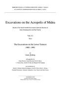 Cover of: Excavations on the Acropolis of Midea | Gisela Walberg