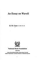 Cover of: An essay on Wavell