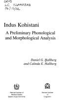 Cover of: Indus Kohistani by Daniel Hallberg