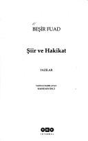 Cover of: Şiir ve hakikat: yazılar