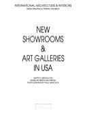 Cover of: New showrooms & art galleries in USA