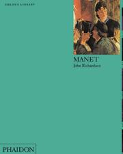 Cover of: Manet by John Richardson undifferentiated