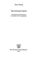 Cover of: Die beweinte Nation: Melodramatik und Patriotismus im "romanzo storico risorgimentale"