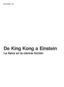 Cover of: De King Kong a Einstein by Manuel Moreno Lupiáñez