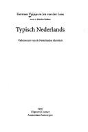 Typisch Nederlands by Herman Vuijsje