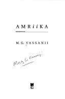 Amriika by M. G. Vassanji