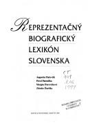 Reprezentačný biografický lexikón Slovenska by Augustín Mat̕ovčík