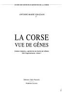Cover of: Corse vue de Gênes: Fonds Corsica, archivio di stato de Gênes