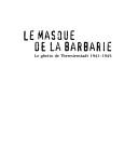 Cover of: Le masque de la barbarie by préface de Milan Kundera ; sous la direction de Sabine Zeitoun et Dominique Foucher.