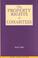Cover of: The property rights of cohabitees
