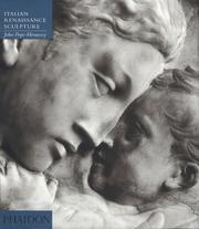 Cover of: Italian Renaissance Sculpture: An Introduction to Italian Sculpture