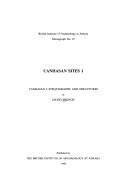 Cover of: Canhasan sites