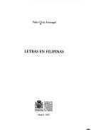 Cover of: Letras en Filipinas