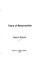 Cover of: Tears of resurrection
