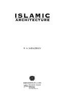 Cover of: Islamic architecture