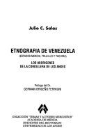 Cover of: Etnografía de Venezuela (Estados Mérida, Trujillo y Táchira): los aborigenes de la cordillera de los Andes