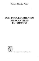 Cover of: procedimientos mercantiles en México