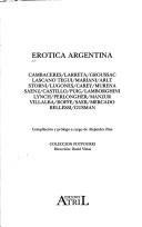 Cover of: Erótica Argentina