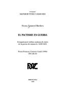 Cover of: El pactisme en guerra by Vicenç Estanyol Bardera
