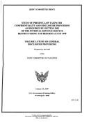 Cover of: Study of present-law taxpayer confidentiality and disclosure provisions as required by section 3802 of the Internal Revenue Service Restructuring and Reform Act of 1998