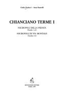 Cover of: Chianciano Terme I: necropoli della Pedata (tombe 1-21), necropoli di via Montale (tombe 2-4)