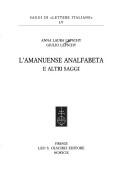 Cover of: L' amanuense analfabeta e altri saggi