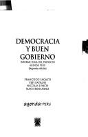 Cover of: Democracia y buen gobierno: informe final del proyecto Agenda: Peru