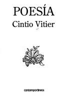 Cover of: Poesía by Vitier, Cintio, Vitier, Cintio