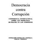 Cover of: Democracia contra corrupción