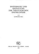 Cover of: Entstehung und Entfaltung der theologischen Enzyklopädie