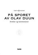 Cover of: På sporet av Olav Duun: artiklar og kommentarar