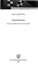 Cover of: Gegendichtungen: Fallstudien zum Phänomen der literarischen Replik