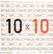 Cover of: 10 X 10 (Architecture)