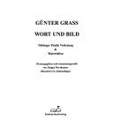 Cover of: Wort und Bild by Günter Grass