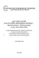 Cover of: Auf der Suche nach einer grösseren Heimat-- by Ulrich Steltner (Hrsg.).