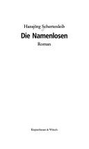 Cover of: Die Namenlosen: Roman