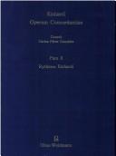 Einhardi operum concordantiae by Carlos Pérez González