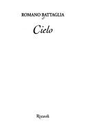 Cover of: Cielo by Romano Battaglia