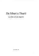 Cover of: Da Sibari a Thurii by Maurizio Bugno, Maurizio Bugno