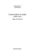 Cover of: Controcultura in Italia 1966-1977: viaggio nell'underground