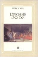 Cover of: Rinascimento senza toga